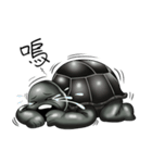 Black chatter like a tortoise（個別スタンプ：4）