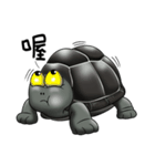 Black chatter like a tortoise（個別スタンプ：10）