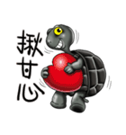 Black chatter like a tortoise（個別スタンプ：15）