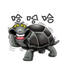 Black chatter like a tortoise（個別スタンプ：20）