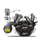 Black chatter like a tortoise（個別スタンプ：33）