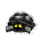 Black chatter like a tortoise（個別スタンプ：36）