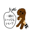ミニピン エルちゃんとゆかいな仲間たち（個別スタンプ：4）