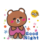 Water Drops Bear - English Version（個別スタンプ：13）