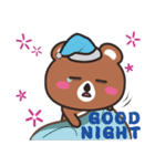 Water Drops Bear - English Version（個別スタンプ：14）