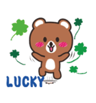 Water Drops Bear - English Version（個別スタンプ：26）