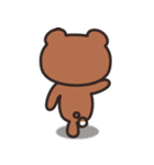 Water Drops Bear - English Version（個別スタンプ：36）