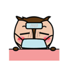 Owl la la（個別スタンプ：22）