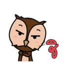 Owl la la（個別スタンプ：26）