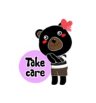 Mee Momm, The Teddy : Daily Talk（個別スタンプ：15）