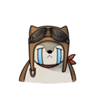 Uncle Bear and Flying Buddy（個別スタンプ：4）
