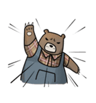 Uncle Bear and Flying Buddy（個別スタンプ：9）