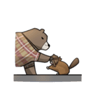 Uncle Bear and Flying Buddy（個別スタンプ：26）