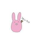 うさぎさん (のωの)（個別スタンプ：10）