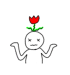 チューリップ星人（個別スタンプ：8）
