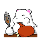 White Bear Jungjung（個別スタンプ：11）