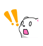 White Bear Jungjung（個別スタンプ：34）