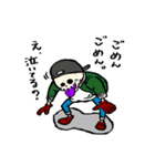 毒舌ドクロ どく郎くん（個別スタンプ：16）
