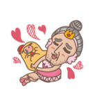 Ballet man and Pig Chick（個別スタンプ：1）