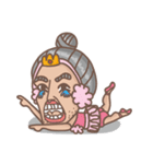 Ballet man and Pig Chick（個別スタンプ：12）