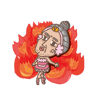 Ballet man and Pig Chick（個別スタンプ：13）