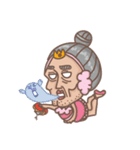 Ballet man and Pig Chick（個別スタンプ：21）