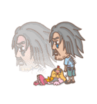 Ballet man and Pig Chick（個別スタンプ：22）