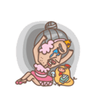 Ballet man and Pig Chick（個別スタンプ：24）