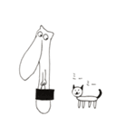 Qchan ＆ Kitty red（個別スタンプ：17）