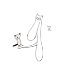 Qchan ＆ Kitty red（個別スタンプ：19）