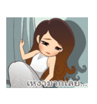 Pretty girl lovely（個別スタンプ：17）