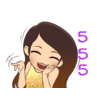 Pretty girl lovely（個別スタンプ：26）