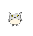 オオカミとフクロウ（個別スタンプ：15）