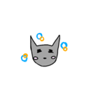 オオカミとフクロウ（個別スタンプ：19）