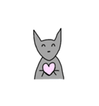 オオカミとフクロウ（個別スタンプ：31）