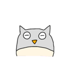 オオカミとフクロウ（個別スタンプ：32）
