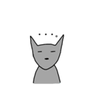 オオカミとフクロウ（個別スタンプ：34）
