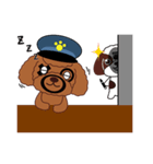 警察犬ぷるる（個別スタンプ：8）