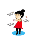 Girl Kiri Dango（個別スタンプ：1）