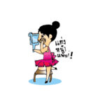 Girl Kiri Dango（個別スタンプ：22）