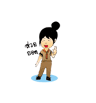 Girl Kiri Dango（個別スタンプ：24）