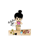 Girl Kiri Dango（個別スタンプ：31）