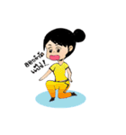 Girl Kiri Dango（個別スタンプ：34）
