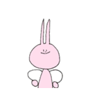 うさぎと楽しい仲間たち（個別スタンプ：3）