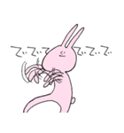 うさぎと楽しい仲間たち（個別スタンプ：7）