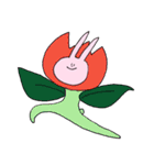 うさぎと楽しい仲間たち（個別スタンプ：14）
