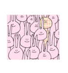 うさぎと楽しい仲間たち（個別スタンプ：40）