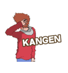 Sichikomik: Handsome（個別スタンプ：4）
