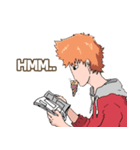 Sichikomik: Handsome（個別スタンプ：14）