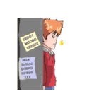 Sichikomik: Handsome（個別スタンプ：34）